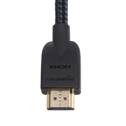 Sony DVP-SR760H DVD Player/CD Player (HDMI, 1080p Upscaling, USB Input, Xvid Playback, Dolby Digital) Black &amp; Amazon Basics - Braided HDMI Cable, 1.8 m