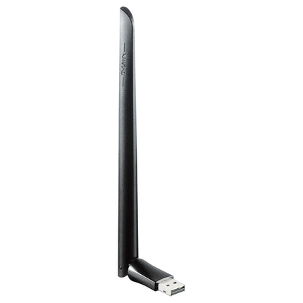 D-Link DWA-172 traadita USB-adapter (AC600 kahesageduslik, toetab WPA2 krüptimist)
