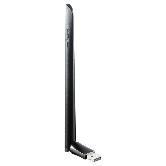 D-Link DWA-172 traadita USB-adapter (AC600 kahesageduslik, toetab WPA2 krüptimist)