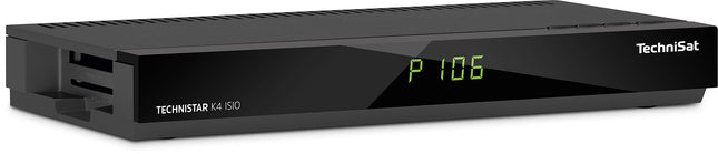 TechniSat TECHNISTAR K4 ISIO - Kaabelvastuvõtja nelja tuuneriga (HDTV, HDMI, USB, DVRready, ISIO internetifunktsioon, HbbTV, PiP, PaP, DVB-IP multicast, Conax CSP, kaugjuhtimispult) must