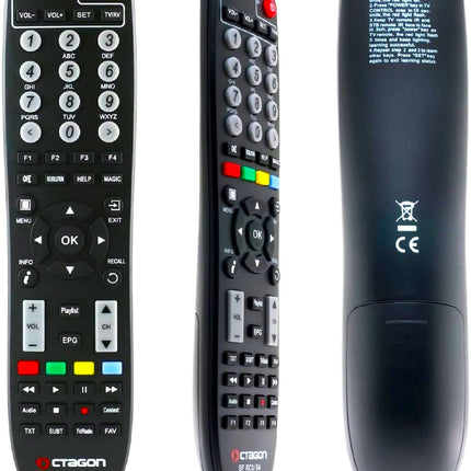 Octagon SF8008 UHD 4K Combo Receiver, Satellite, Cable &amp; DVB-T2 Receiver, E2 Linux &amp; Define OS, DVB-S2X &amp; T2C, with PVR recording function, Gigabit LAN, card reader, Sat to IP, Multistream, H.265, WiFi