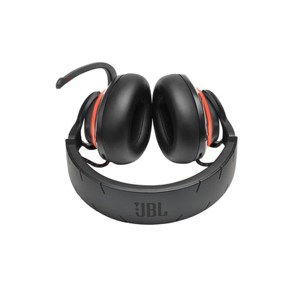JBL Quantum 810 kõrvapealsed mängukõrvaklapid – juhtmevabad Bluetooth-peakomplekt aktiivse mürasummutuse ja ülespööratava mikrofoniga – kvantumruumiline heli – must