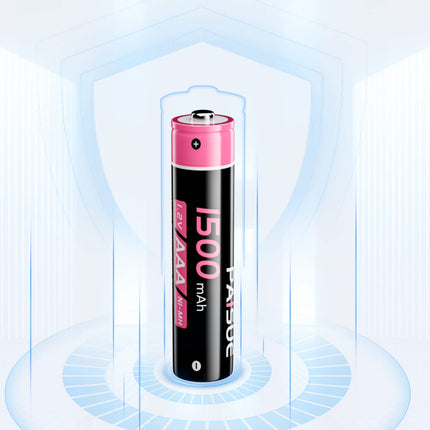 AAA Rechargeable Batteries, 1500mAh High Capacity Long-Lasting Power AAA Batteries 1.2V NI-MH Low Self Discharge Triple A Battery for TV Remote Control, Household and Office Appliances (8 Pack)