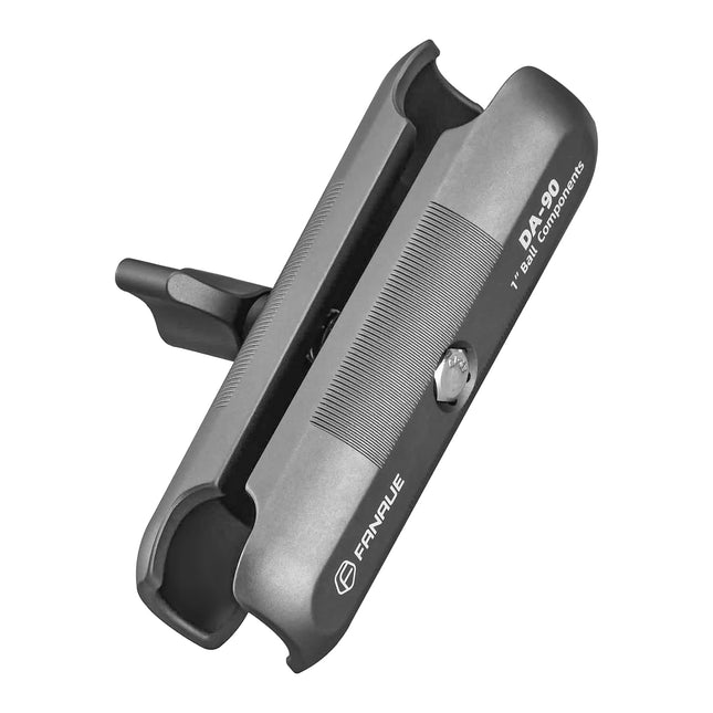 FANAUE topeltpesaga kinnitus, mis ühildub RAM Mounts Type B 1" kuulkinnituse ja mootorratta telefonikinnitusega, sobib kõikidele tööstusstandardile vastavatele 1"/25,4 mm/Type B kuuladapteritele, alumiiniumist pikkusega 3,7".