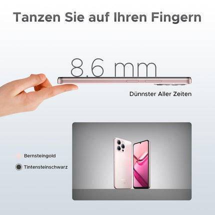 DOOGEE Note 58 Pro Android 15 nutitelefon ilma lepinguta 32GB+256GB kaheksatuumaline 6.75" HD+ 90Hz mobiiltelefon ilma lepinguta 6250mAh mobiiltelefon odav 16MP+8MP SIM-kaardivaba mobiiltelefon kahe SIM-kaardiga 4G/GPS/NFC/sõrmejäljelugeja