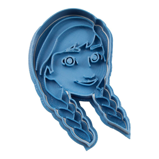 Lõikur Frozen Anna küpsisevorm, sinine, 8 x 7 x 1,5 cm