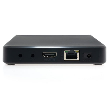 TVIP S-Box v.605 IPTV 4K HEVC HD Android 6.0 Linux Multimedia Stalker IP TV Streamer 1GB RAM + 8GB eMMC, MicroSD Card, EXT.IR incl. 5GHz WLAN
