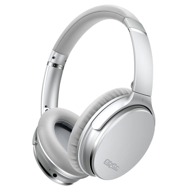 Srhythm NC35 aktiivse mürasummutusega kõrvaklapid, kokkupandavad, juhtmevabad, Bluetooth 5.0, kõrvapealsed USB-C kiirlaadimisega, mikrofon, kõned, 50+ tundi ühilduv iOS-i, Androidi, TV ja arvutiga (uuendatud)