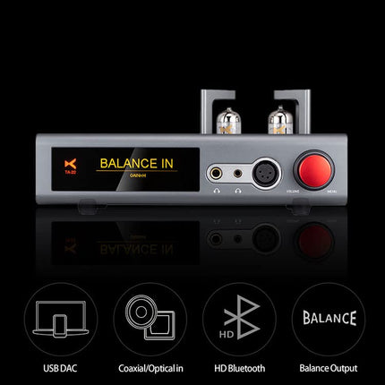 XDUOO TA-22 DAC ja lamp-balansseeritud kõrvaklappide võimendi ES9038Q2M*2 USB DSD256 32Bit/384kHz HD Bluetooth DAC võimendi