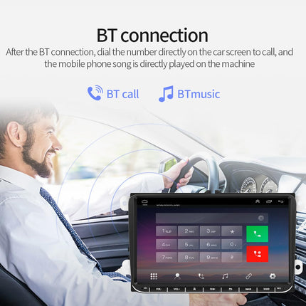 GOFORJUMP 2 DIN Android 9-tolline GPS-navigatsiooniga autostereo raadio-meediapleier Bora Golfi, VW Polo, Volkswageni, Passat B6 B7 Tourani jaoks koos tahavaatekaameraga