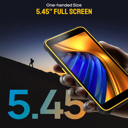Ulefone Armor X12 Pro Outdoor Handys ohne Vertrag, MTK G36 8GB+64GB Outdoor Smartphone Android 14, 13MP+8MP, 5.45" HD+, 4860mAh Akku, IP68 Handy ohne Vertrag, Dual SIM 4G NFC OTG GPS FM,Grün