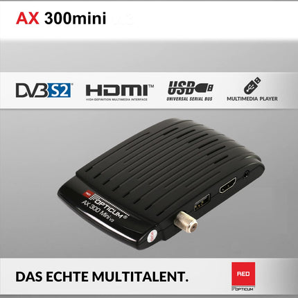 Opticum AX 300 Mini with PVR