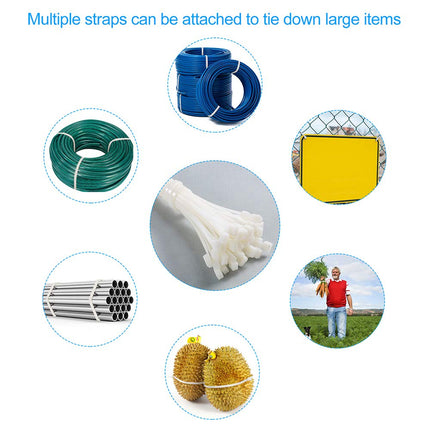Cable Ties Extra Long White 920mm x 12mm Strong Large Cable Ties, 30 Pack Industrial Durable Strong Wire Ties for Binding Fences, Awnings, Tying Branches and Plants