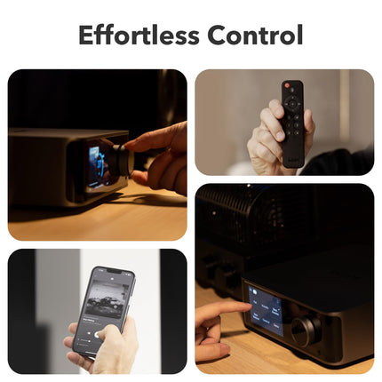 WiiM Ultra Music Streamer &amp; Digital Preamplifier | 3.5" Touchscreen, Compatible with Google Cast &amp; Alexa, Streams Spotify, Amazon Music, Tidal | HDMI ARC, Phono Input, Headphone Output | Silver