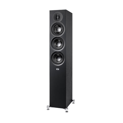 ELAC Debut F5.3 floorstanding loudspeaker – Ideal for music playback via your stereo system, also as part of a 5.1 surround system, legendary sound, elegant design – passive loudspeaker