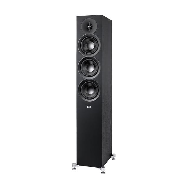 ELAC Debut F5.3 floorstanding loudspeaker – Ideal for music playback via your stereo system, also as part of a 5.1 surround system, legendary sound, elegant design – passive loudspeaker