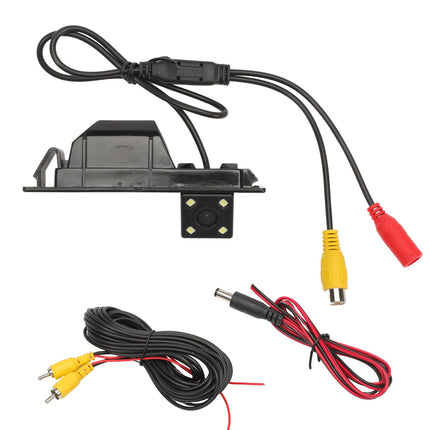 Attisfiera auto CCD öise nägemisega 4 LED tagurduskaamera Astra HJ Corsa Meriva Vectra Zafira Insignia Grande Regali auto tahavaatekaamera, pagasiruumi kaamera