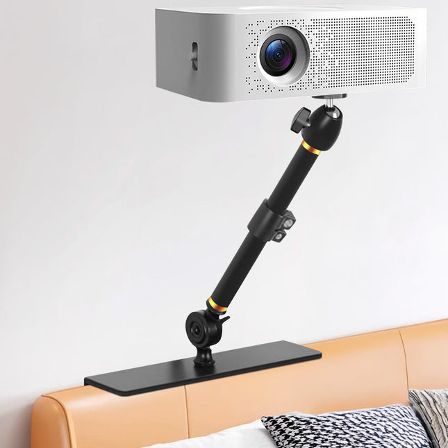 VexNook projektori alus voodile ja diivanile - reguleeritava aluse pikkusega 33-45 cm, peidetud disainiga voodi-diivani projektori alus, ühildub 99% projektoritega, XGIMI, Nebula, VANKYO, Epson...