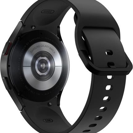 Samsung Galaxy Watch4, Round Bluetooth Smartwatch, Wear OS, Rotating Bezel, Fitness Watch, Fitness Tracker, 40 mm, Black [EU Version]