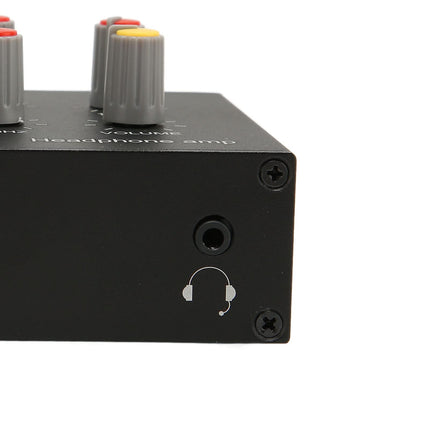 7 Band Car Audio Equalizer, 12 dB High Bass Adjustment, Two-Channel Digital Equalizer, Car Amplifier Equalizer with Output/Input, 3.5 mm Aux Input