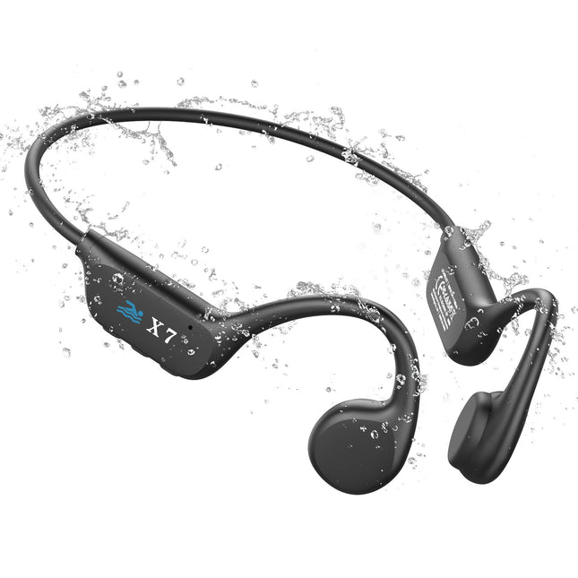 Guudsoud ujumiskõrvaklapid, luujuhtivusega kõrvaklapid Bluetooth, IP68 veekindlad ujumiskõrvaklapid MP3-mängijaga 32 GB mäluga, veealused traadita spordiga avatud kõrvaklapid ujumiseks ja jooksmiseks