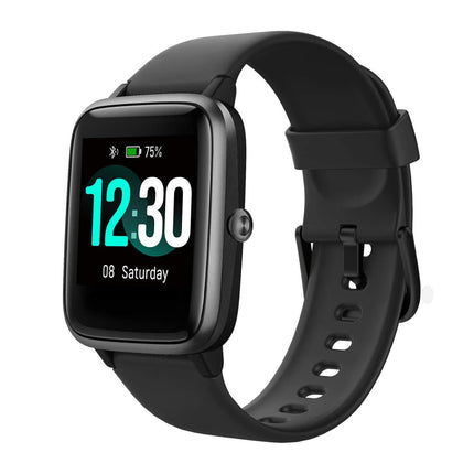 Nutikell Fitness Tracker Fitness pulsimõõtjaga, nutikell IP68 veekindel Fitness Watch Täispuutetundliku ekraaniga muusika juhtimisega Unemonitoriga kellad naistele, meestele ja lastele
