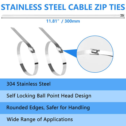200 roostevabast terasest kaablisidemet ja kaablisideme tangid Kaablisidemed metallist perforeeritud lint roostevabast terasest 4,6 x 300 mm metallist sidemed Sobib kaablite kimpudeks sidumiseks, tööstuseks ja põllumajanduseks