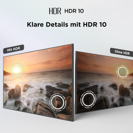 TCL 32V5C - 32-tolline Full HD nutikas QLED Direct LED-teler Android TV ja HDR-iga - ühildub Google Casti ja Google Home'iga, õhuke disain