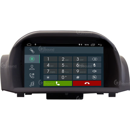 Personaalne autoraadio Ford Fiesta 2013-16 Android GPS Bluetooth WiFi USB DAB+ Puuteekraan 7" 4-tuumaline Carplay AndroidAuto