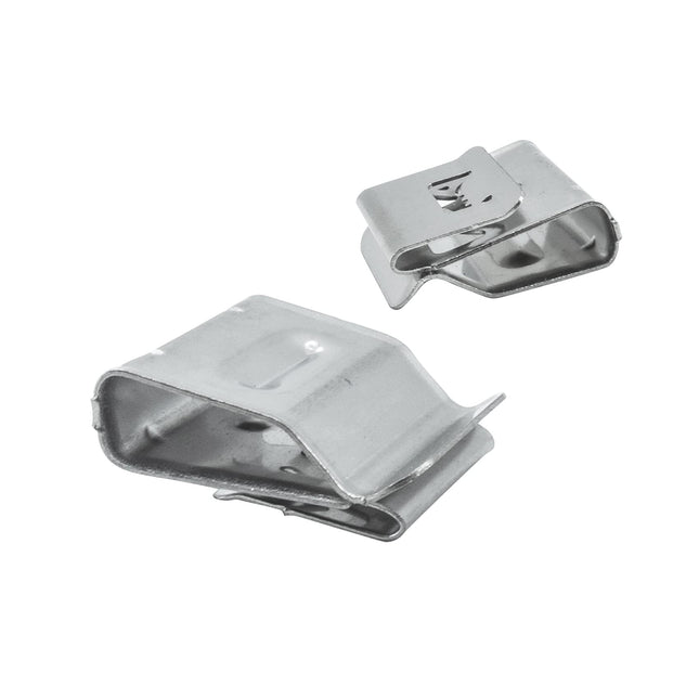 Zayini päikesepaneelide kaabliklambrid, fotogalvaanilised kaabliklambrid, haagise raami juhtmeklambrid, roostevabast terasest klambrid, pikkus 21,6 mm / 0,85 tolli - [100 tükki]