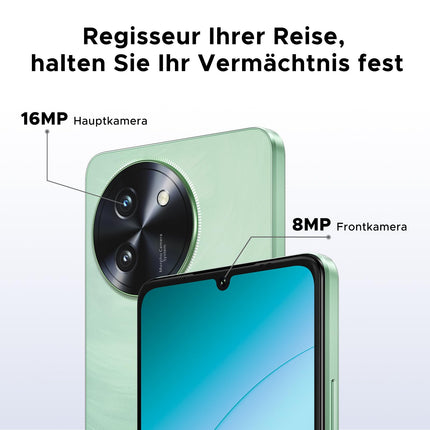 DOOGEE Note 59 Pro 5G nutitelefon lukustamata Android 15, 32 GB RAM + 256 GB ROM/2 TB TF, 6250 mAh aku, 120 Hz ekraan + 6,75-tolline HD, 16 MP tehisintellektiga kaamera, 4K video/NFC/kaks SIM-kaarti/Face ID/Widevine L1