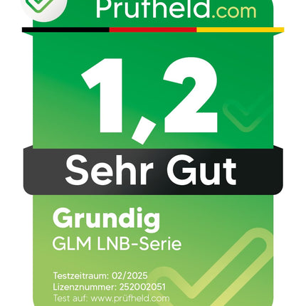 [Test VÄGA HEA, hinne 1.2 *] GSS GRUNDIG Monoblock Twin LNB Astra Hotbird 2 osaleja ja 2 satelliidi jaoks, 2x HD 4K LNC otseühenduseks (teler, satelliitvastuvõtja) LMB satelliitantenni jaoks
