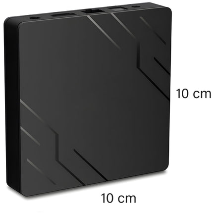 Retoo Android TV Box teleri puldiga, nutiteleri box 2,4 GHz neljatuumalise protsessoriga, meediapleier 4k ja Full HD eraldusvõimega, konverter (16 GB 2 GB RAM DDR3) Android 13 Bluetooth 5.0