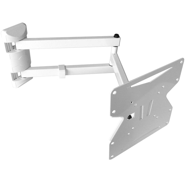 Universaalne seinakinnitus telerile, valge, pööratav ja kallutatav, 3D HD LED LCD-teleritele, 15'-55' tolli, VESA 75 100 200x100 200. Mudel: S89W.