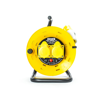 Status S25M-110VOLT-CR1 STATUS:Pikendusjuhtmed Pikendusjuhe, kollane, 2 pistikupesa / 25M