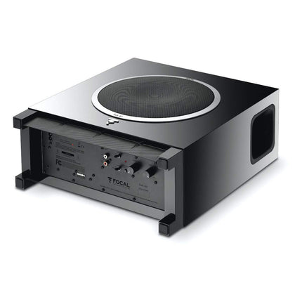 Focal Sub Air subwoofer (kõrgläikega viimistlus, juhtmevaba ühendus, seinale kinnitatav) must