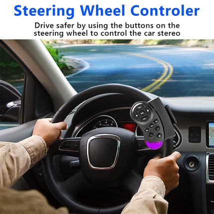Podofo 2 DIN autoraadio Bluetooth-vabakäesüsteemiga, 7-tolline autostereo ekraani/USB/FM/AUX/TF/roolijuhtimise/peegliühendusega Androidi/iOS-i telefonidele + tahavaatekaamera
