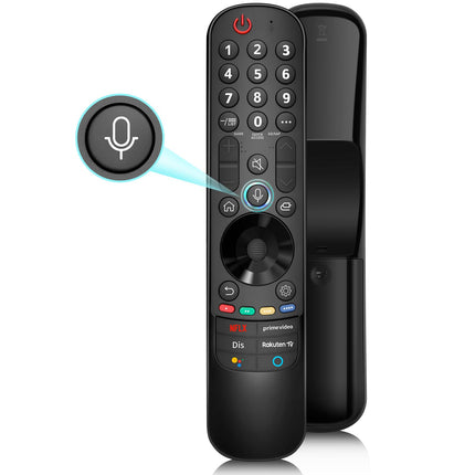 Maagiline kaugjuhtimispult LG nutiteleri kaugjuhtimispult, universaalne kaugjuhtimispult LG nutitelerile - OLED EVO/OELD/QNED/QLED/NanoCell/UHD 4K 8K teler, hääle ja osutamisega