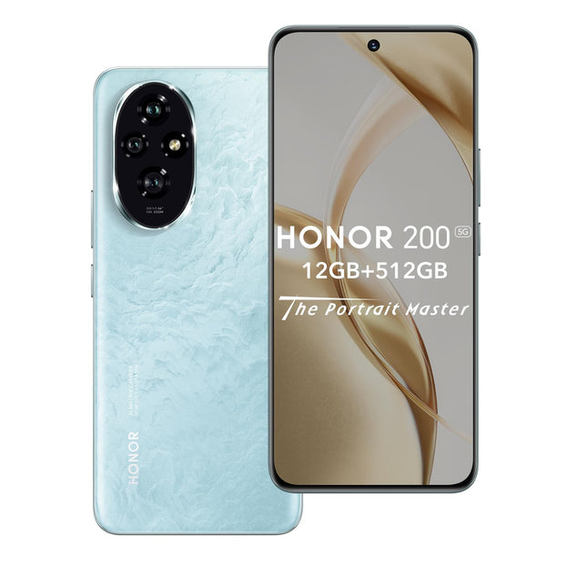 HONOR 200 5G nutitelefon 12GB 512GB, 120Hz 6.7" AMOLED, Snapdragon 7 Gen 3, 5200mAh aku, kolmekordne 50MP kaamera, Android 14, kahekordne SIM-kaart, NFC, roheline (ilma laadijata)