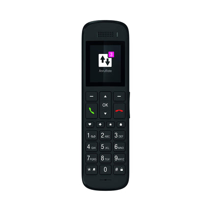 Telekom Speedphone 32 must 2" lauatelefon juhtmevaba DECT alus HD hääl