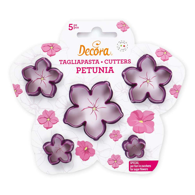 DECORA 0803026 PETUUNIALÕIKUTE KOMPLEKT 5-OSALINE, Lilla