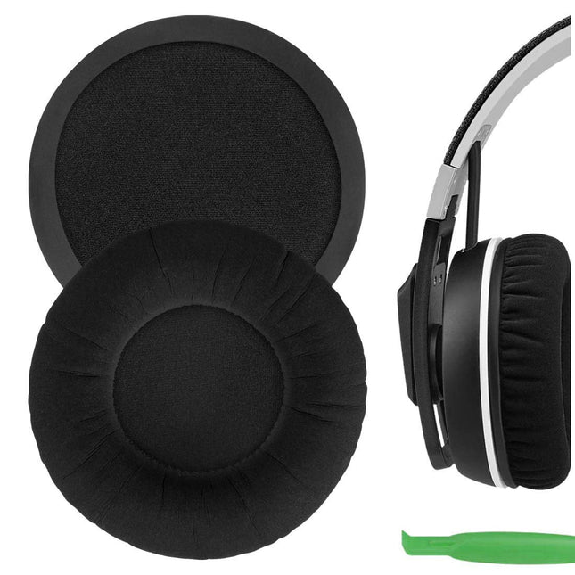 Geekria Comfort Velour vahetuskõrvapadjad Sennheiser Urbanite XL kõrvaklappidele, kõrvapadjad, peakomplekti kõrvapadjad, kõrvaklapid, kate, remondiosad (must)