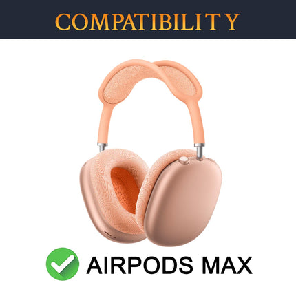 SOULWIT AirPods Max kõrvaklappide vahetuskõrvapadjad, vastupidava võrkkangaga vahetuskõrvapadjad, pehmem vaht