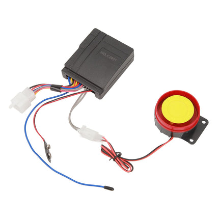 Motorcycle alarm system, 12 V, universal remote control, alarm set for scooter, motorcycle