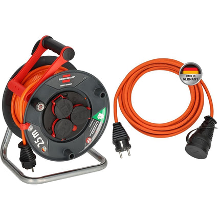 Brennenstuhl Garant V2 IP44 cable reel 25m outdoor &amp; BREMAXX® extension cable