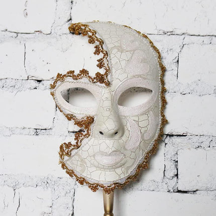 Yu Fengi komplekt 2 paari Veneetsia cosplay maske Veneetsia muusika Mardi Gras karnevali maskeraadi mask pulgal peo disguise kaunistused