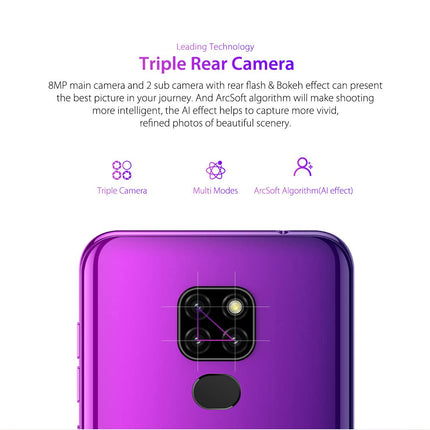 Ulefone Note 7P (2019) 4G Smartphone Unlocked, 6.1-inch Waterdrop Screen, Android 9.0 Dual SIM Mobile Phone, MTK6761 2.0GHz 3GB RAM 32GB ROM, Triple Rear Camera, Fingerprint Green