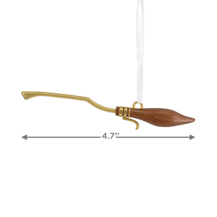 Hallmark Nimbus 2000 Premium Metal Ornament, Harry Potter Broom, Harry Potter Tree Decoration, Christmas Hanging Ornament, Gifts for Christmas