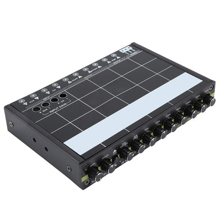 b0chrd25jg, 12 V auto paralleellülitusega ekvalaiser, 7-ribaline ekvalaiser, HiFi ekvalaiser, sõiduki ekvalaiser, 1-osaline auto- või stereo ekvalaiser 7-ribalise ekvalaiseriga