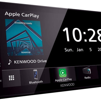 Kenwood DMX5020BTS 17,3 cm WVGA digitaalne meediamängija FM RDS-tuuneri, CarPlay, Android Auto, Androidi USB-peegelduse, Bluetoothi, mahtuvusliku puutepaneeli ja DSP-ga